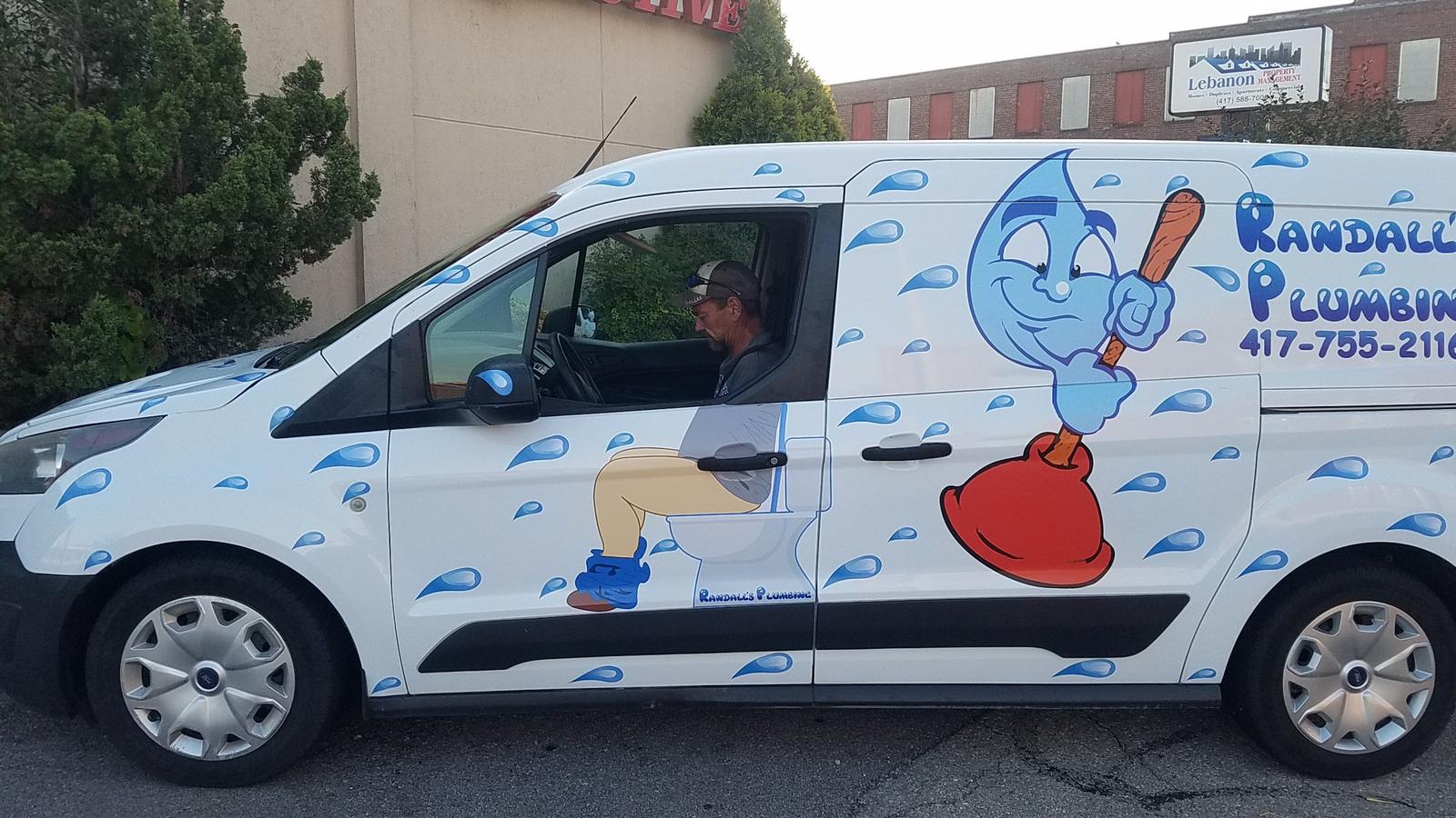 Randall\'s Plumbing Truck