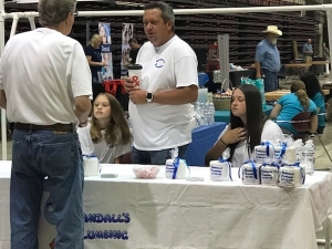 Booth at Cowan Center Trade Show in Lebanon, MO