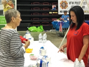 Booth at Cowan Center Trade Show in Lebanon, MO