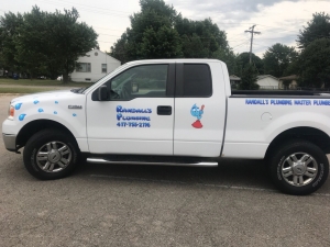 Randall's Plumbing Truck - Wave when You See Us!